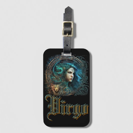 Virgo Gepäckanhänger (Vorderseite Vertikal)