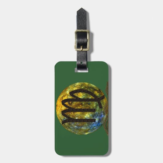 Virgo Gepäckanhänger (Vorderseite vertikal)