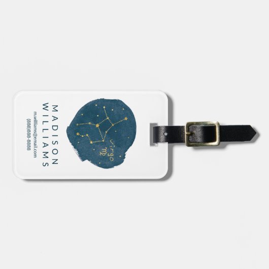 Virgo Gepäckanhänger (Vorderseite horizontal)