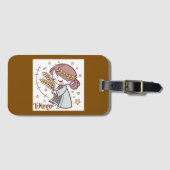 Virgo-Gepäckmarke Gepäckanhänger (Vorderseite (Horizontal))