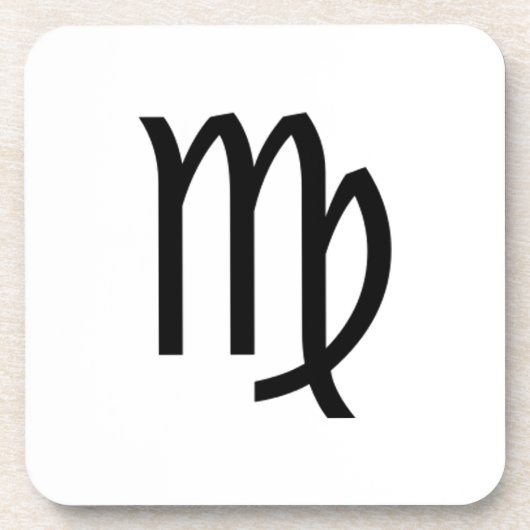 Virgo Getränkeuntersetzer (Vorderseite)