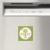 Virgo Girl Character Magnet (In Situ (Geschirrspüler))