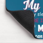 Virgo Girl Funny Quote With Zodiac Sign Birthday I Mousepad (Ecke)