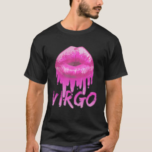 Virgo Girls Pink Geburtstag August September gi T-Shirt