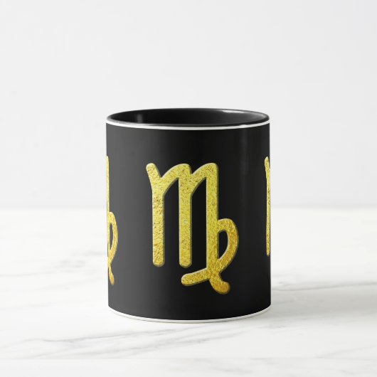 Virgo Gold Tasse (Zentrum)