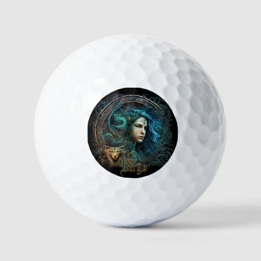 Virgo Golfball (Vorderseite)