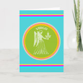 Virgo Greeting Card Karte (Vorderseite)