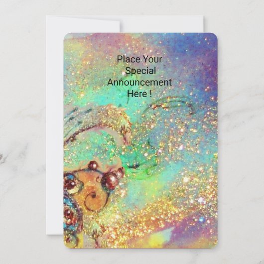 VIRGO HERMIT TAROT ASTROLOGY ZODIAC BURTHDAY PARTE EINLADUNG (Rückseite)