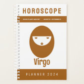 Virgo Horoscope Planer (Vorderseite)