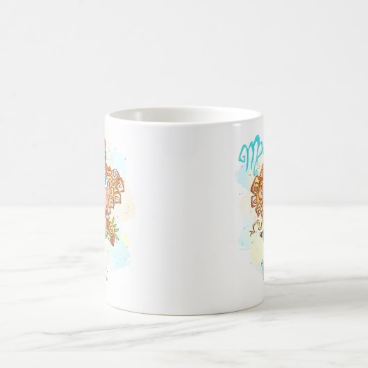 Virgo Horoscope Zodiac 23. August - 22. September Kaffeetasse (Mittel)