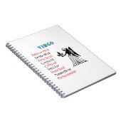 Virgo Horoscope Zodiac Sign Notizblock (Rechte Seite)