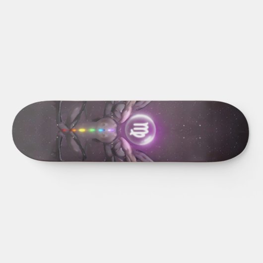 Virgo Horoscopes Symbole Skate Board Skateboard (Horizontal)