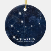 Virgo Horoskop, Keramik Ornament (Vorne)