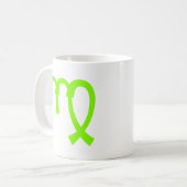 Virgo in Green Kaffeetasse (Vorderseite Links)