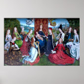 Virgo inter Virgines (M 070) Borderless Poster (Vorne)