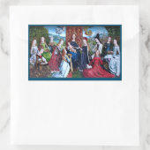 Virgo inter Virgines (M 070) Rechteckiger Aufkleber (Tasche)