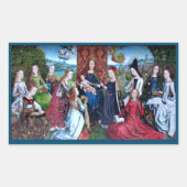 Virgo inter Virgines (M 070) Rechteckiger Aufkleber (Vorderseite)