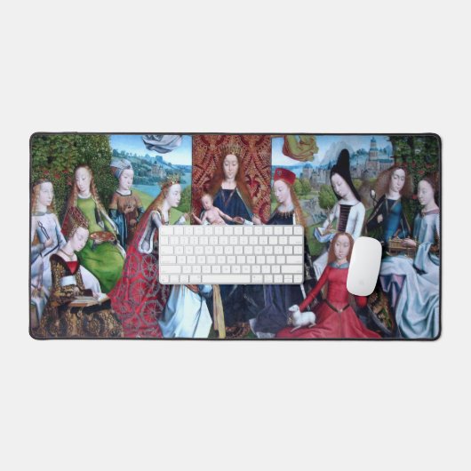 Virgo inter Virgines (M 070) Schreibtischunterlage (Tastatur & Maus)