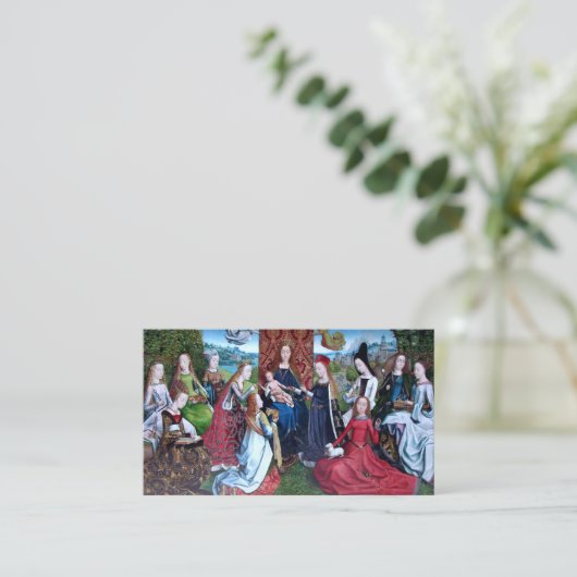 Virgo inter Virgines (M 070) Visitenkarte (Stehend Vorderseite)