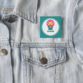 Virgo ist mein Zodiac-Zeichen Button (Beispiel)