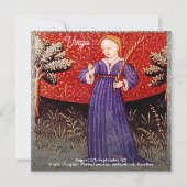 Virgo Jungfrau Zodiac Sign Geburtstagsparty Einladung (Vorderseite)