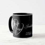 Virgo ♍ Jungfrau - Zodiac-Zeichen Tasse (Vorderseite Links)