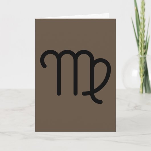 Virgo Karte (Vorderseite)