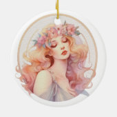 Virgo Keramik Ornament (Hinten)