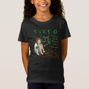 Virgo Kid Zodiac Strips T-Shirt