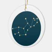 Virgo-Konstellation Keramik Ornament (Links)
