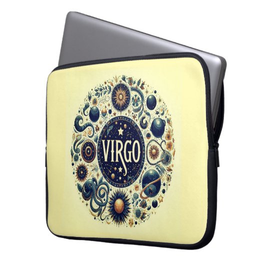 Virgo Laptop Sleeve (Vorderseite Links)