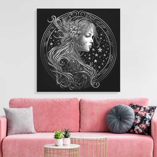 Virgo Leinwand Art (Insitu (Wohnzimmer))