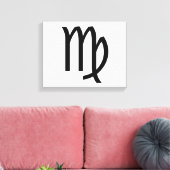 Virgo Leinwanddruck (Insitu (Wohnzimmer))