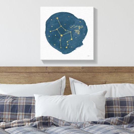 Virgo Leinwanddruck (Insitu (Schlafzimmer))