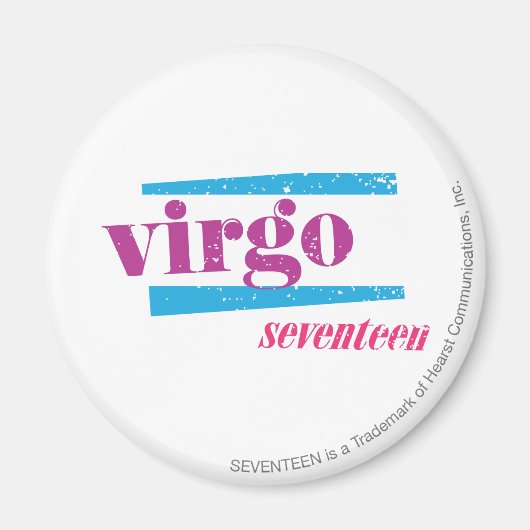 Virgo Lila Magnet (Vorne)