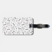 Virgo Loppi Tokki Bunny Zodiac Serie Muster III Gepäckanhänger (Rückseite horizontal)