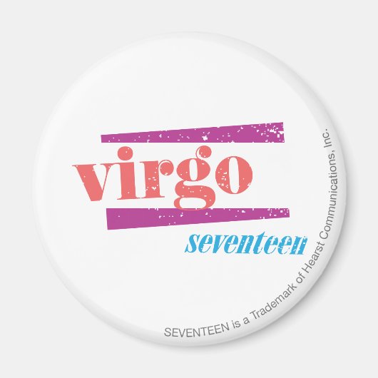 Virgo LtPink Magnet (Vorne)