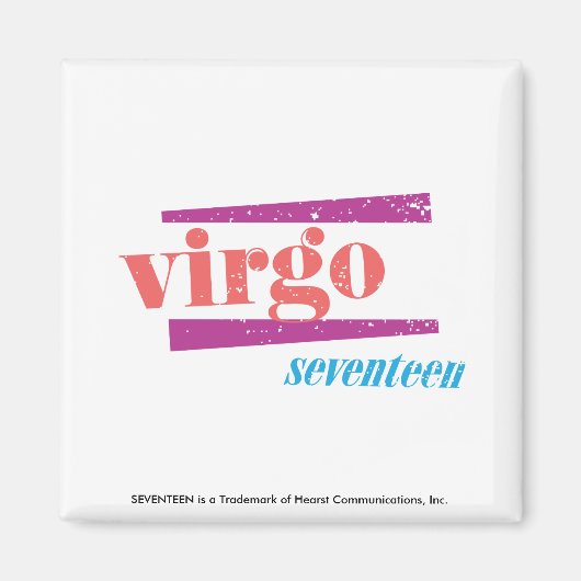 Virgo LtPink Magnet (Vorne)