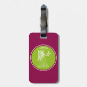 Virgo Luggage Tag Gepäckanhänger (Rückseite vertikal)