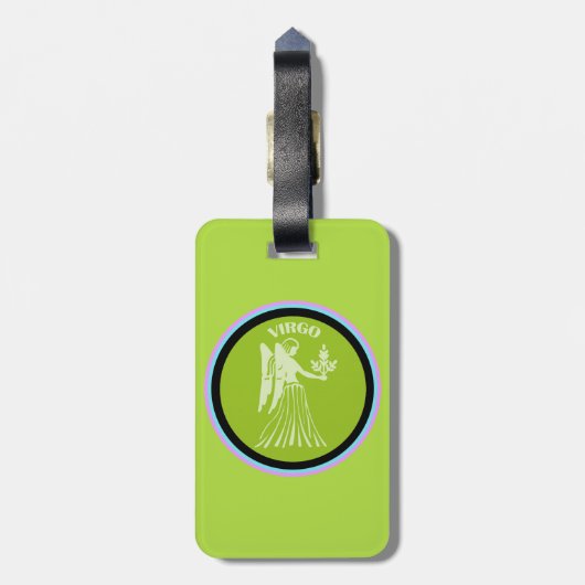 Virgo Luggage Tag Gepäckanhänger (Rückseite vertikal)