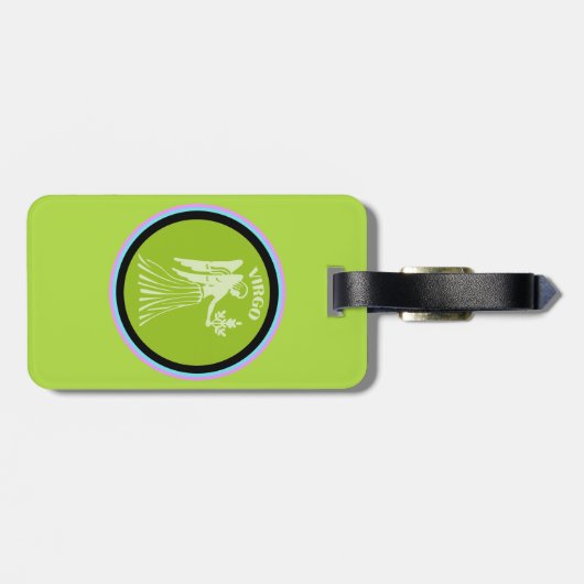 Virgo Luggage Tag Gepäckanhänger (Rückseite horizontal)