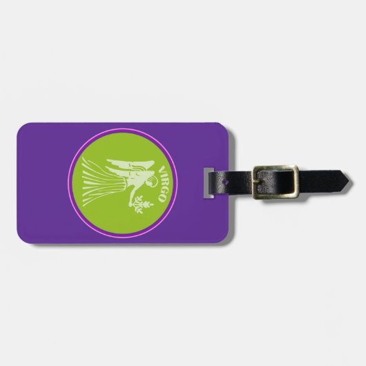 Virgo Luggage Tag Gepäckanhänger (Vorderseite horizontal)