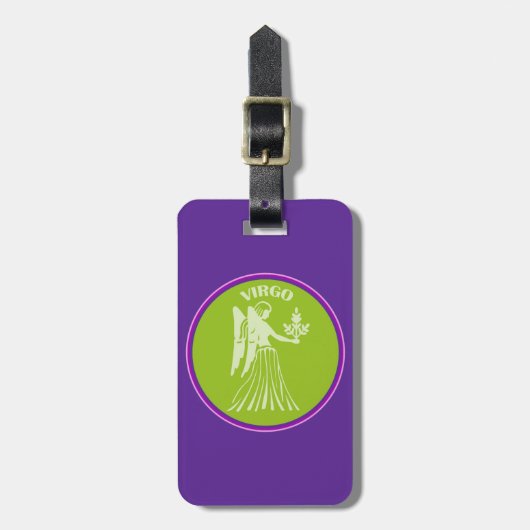 Virgo Luggage Tag Gepäckanhänger (Vorderseite vertikal)