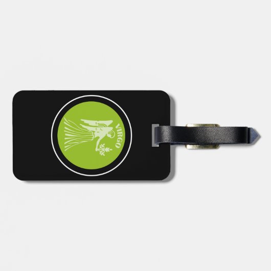 Virgo Luggage Tag Gepäckanhänger (Rückseite horizontal)
