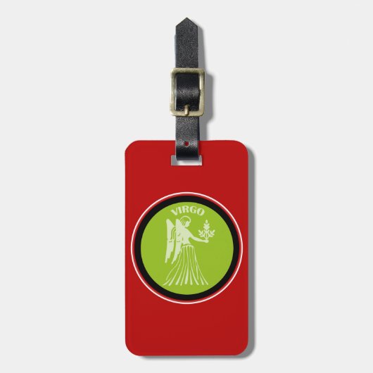 Virgo Luggage Tag Gepäckanhänger (Vorderseite vertikal)