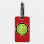 Virgo Luggage Tag Gepäckanhänger (Rückseite vertikal)