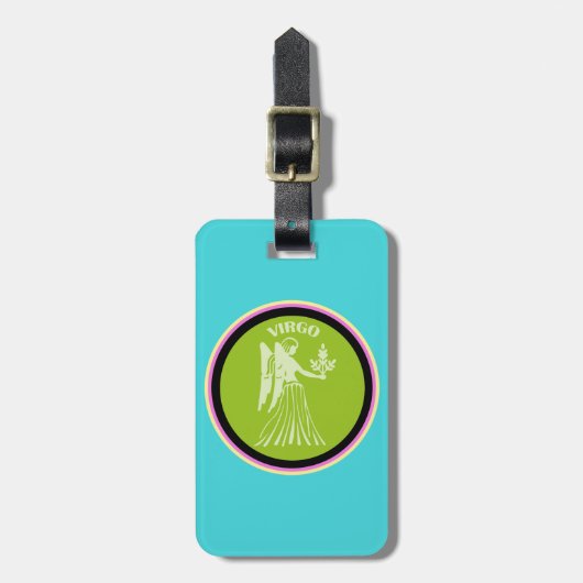 Virgo Luggage Tag Gepäckanhänger (Vorderseite vertikal)