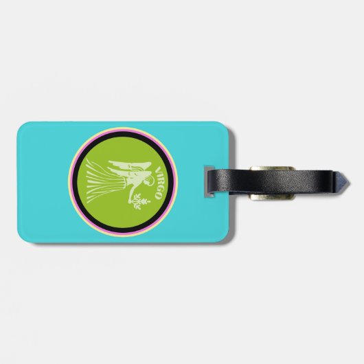 Virgo Luggage Tag Gepäckanhänger (Rückseite horizontal)