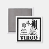 Virgo Magnet (Vorderseite/Rückseite)