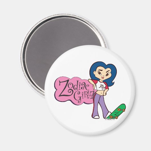 Virgo Magnet (Vorderseite/Rückseite)